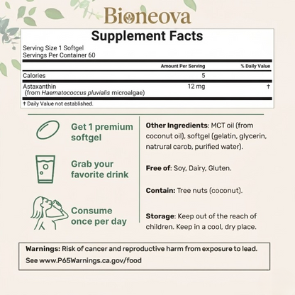 Bioneova Astaxanthin 12mg
