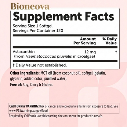 Bioneova Astaxanthin 12mg